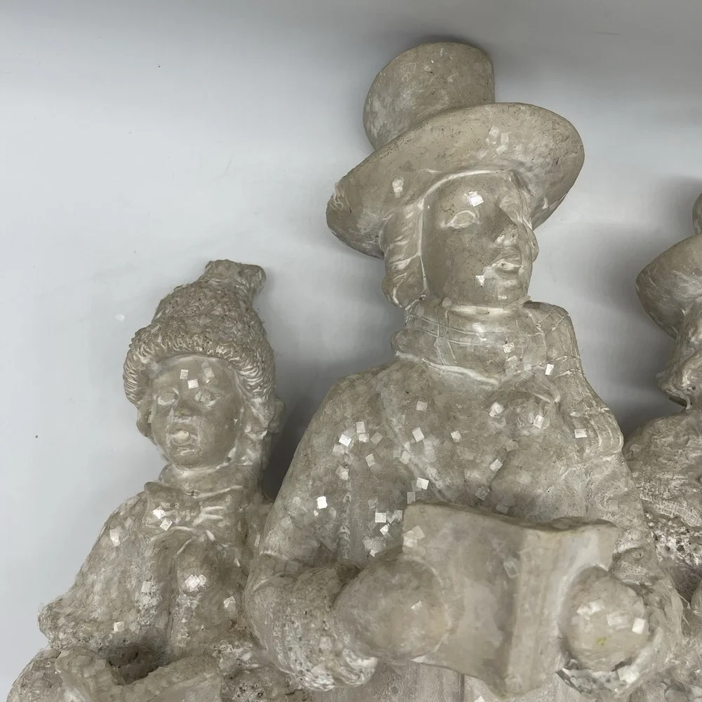Hobby Lobby Aspen Cove Family Of Carolers Christmas 2013 Beige Plaster‎ Like